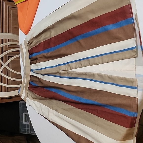 Banana Republic Multicolor Striped Midi Skirt, NWT - Picture 9 of 9